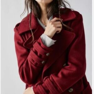 Free People Cecelia Pea Coat, Medium, NWOT